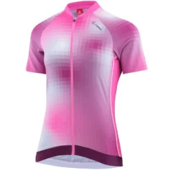 Loeffler Löffler RF Hotbond® Full Zip Donna Maglietta Da Ciclismo 25714—Rosa Ibis
