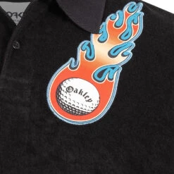 Oakley Golf Flame Terry Uomo Polo 434445-02E -Vendite ADIDAS 434445 02E 4