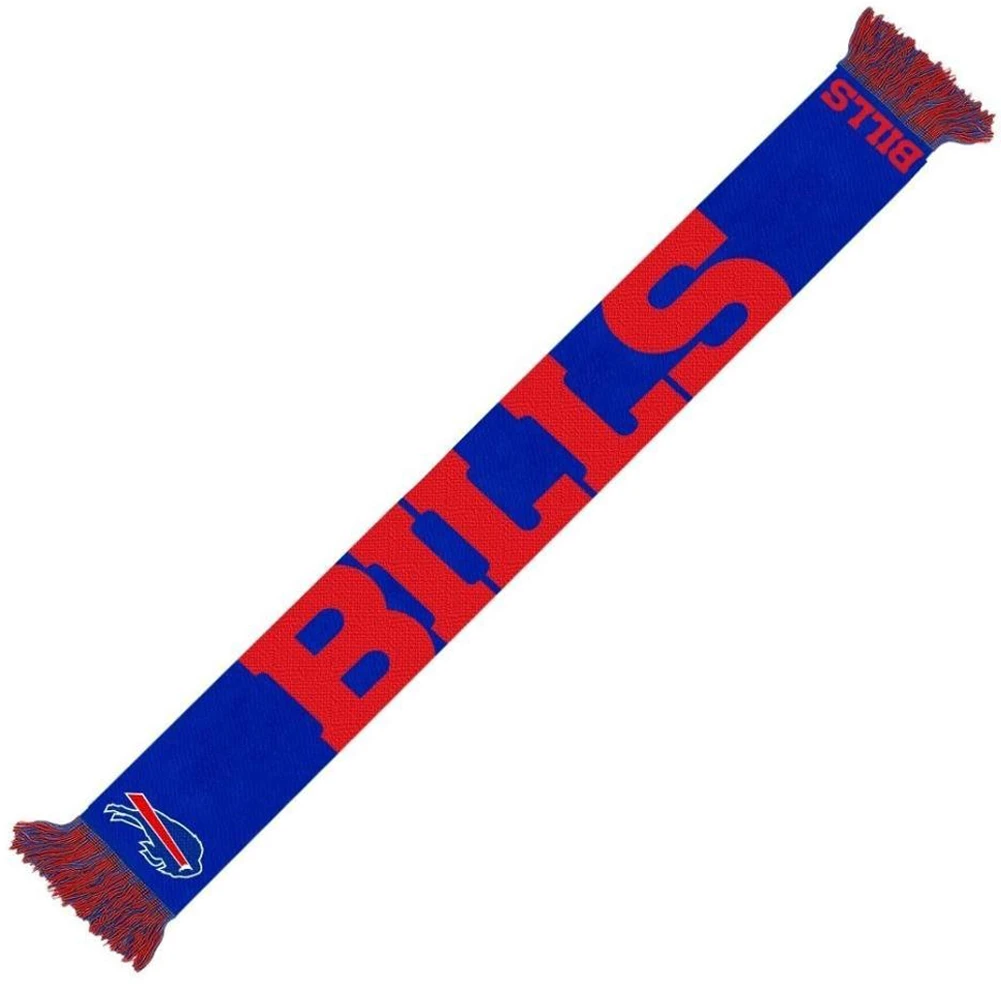 FOCO Buffalo Bills NFL Scarf Wordmark Sciarpa Per Tifosi SVNF14WMBB 1 FOCO Buffalo Bills NFL Scarf Wordmark Sciarpa Per Tifosi SVNF14WMBB
