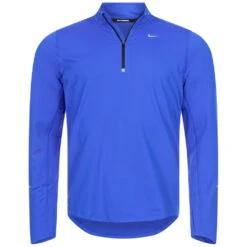Nike Dri-Fit Element 1/2-Zip Running Uomo Maglietta 504606-439