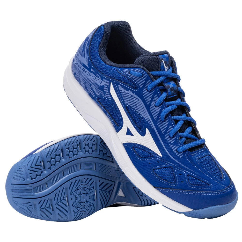 Mizuno Breakshot 3 AC Unisex Interno Scarpe Da Tennis 61GA2140-26 2 Mizuno Breakshot 3 AC Unisex Interno Scarpe Da Tennis 61GA2140-26 - immagine 2