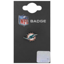FOCO Miami Dolphins NFL Bandiere Di Metallo Distintivo Pin BDNFLCRSMD