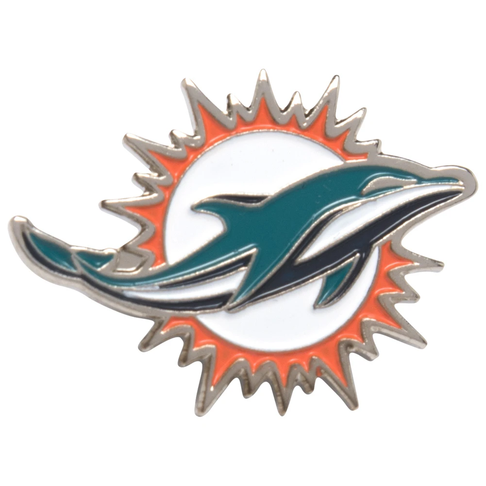 FOCO Miami Dolphins NFL Bandiere Di Metallo Distintivo Pin BDNFLCRSMD 2 FOCO Miami Dolphins NFL Bandiere Di Metallo Distintivo Pin BDNFLCRSMD - immagine 2