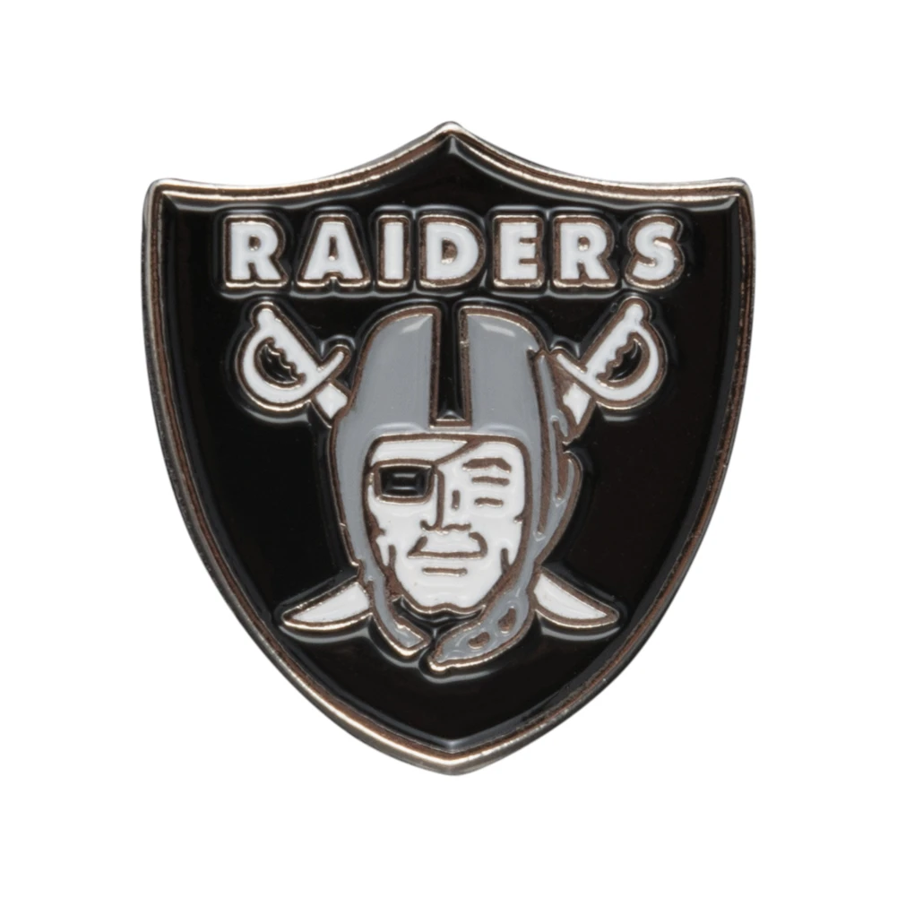FOCO Oakland Raiders NFL Bandiere Di Metallo Distintivo Pin BDNFLCRSOR 2 FOCO Oakland Raiders NFL Bandiere Di Metallo Distintivo Pin BDNFLCRSOR - immagine 2