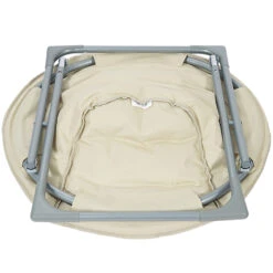 BIXENTE Poltrona Lounge Pieghevole Color Crema -Vendite ADIDAS BX 7 8