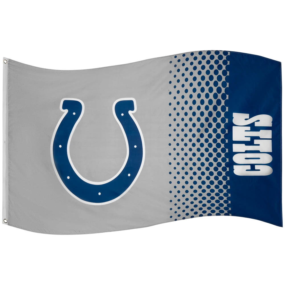 FOCO Indianapolis Colts NFL Bandiera Fade Flag FLG53NFLFADEIC 1 FOCO Indianapolis Colts NFL Bandiera Fade Flag FLG53NFLFADEIC