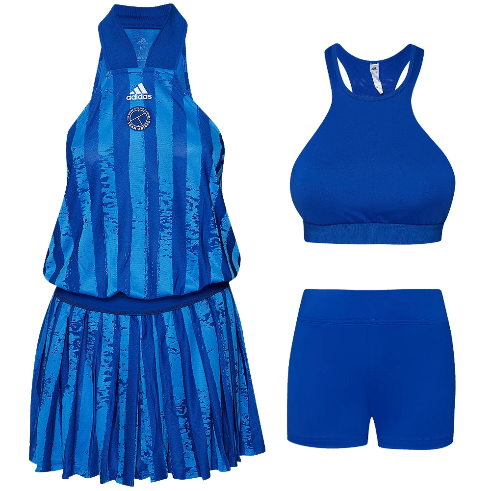 Adidas All-In-One Donna Vestito Da Tennis Set Da 3 GH3686 1 Adidas All-In-One Donna Vestito Da Tennis Set Da 3 GH3686