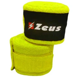Zeus Fasce Da Boxe Giallo Neon