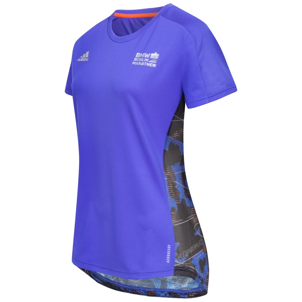 Adidas BMW Berlin Marathon Own The Run Donna Maglietta H57699 2 Adidas BMW Berlin Marathon Own The Run Donna Maglietta H57699 - immagine 2