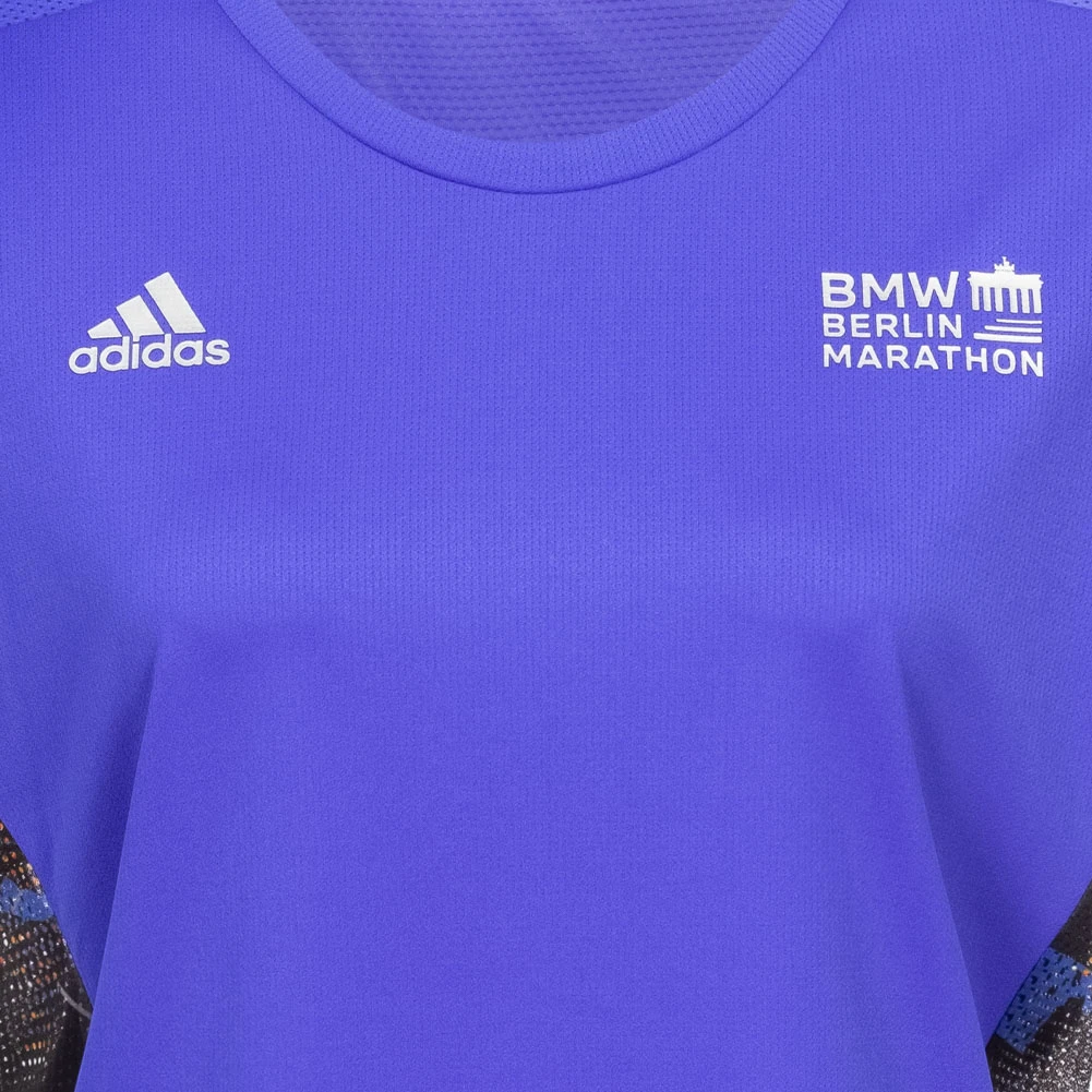 Adidas BMW Berlin Marathon Own The Run Donna Maglietta H57699 4 Adidas BMW Berlin Marathon Own The Run Donna Maglietta H57699 - immagine 4