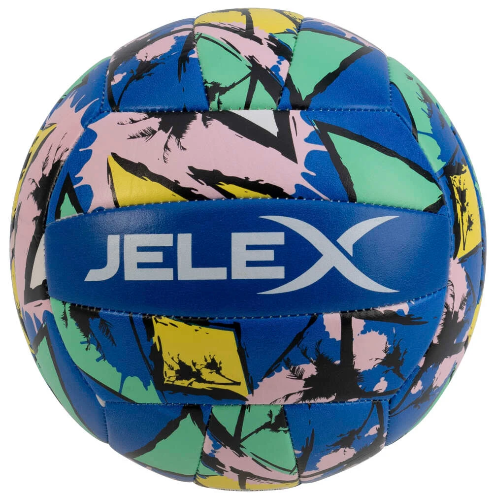 JELEX Volley Beach Pallone Da Pallavolo Blu 1 JELEX Volley Beach Pallone Da Pallavolo Blu