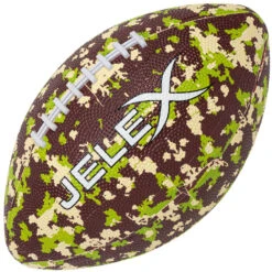 JELEX Touchdown Pallone Da Football Americano Verde Mimetico