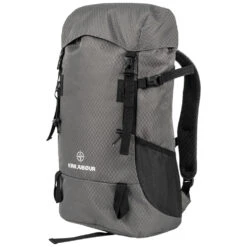 KIRKJUBØUR® "Abisko" Trekking Outdoor Premium Zaino 30 L Grigio