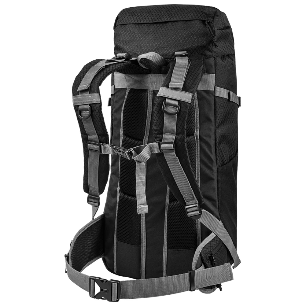 KIRKJUBØUR® "Vindelfjäll" Trekking Outdoor Zaino 35 L Nero 2 KIRKJUBØUR® "Vindelfjäll" Trekking Outdoor Zaino 35 L Nero - immagine 2