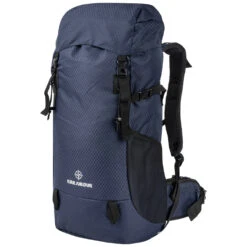 KIRKJUBØUR® "Vindelfjäll" Trekking All'aria Aperta Zaino 35 L Blu Scuro