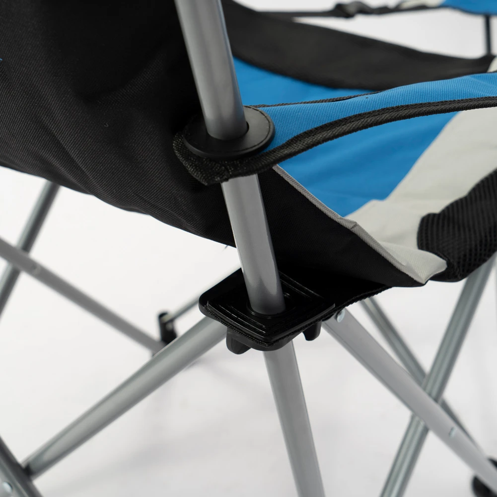 KIRKJUBØUR® "Asgard" Imbottito Sedia Da Campeggio Con Parte Del Piede Blu 11 KIRKJUBØUR® "Asgard" Imbottito Sedia Da Campeggio Con Parte Del Piede Blu - immagine 11