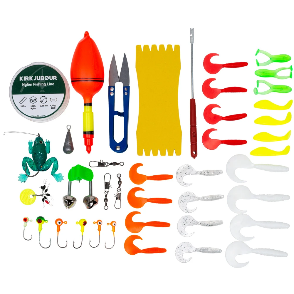 KIRKJUBØUR® "Agnatha" Set Di Canne Da Pesca Telescopiche 2,70 M 2 KIRKJUBØUR® "Agnatha" Set Di Canne Da Pesca Telescopiche 2,70 M - immagine 2