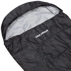 KIRKJUBØUR® "Søvn" Esterno Sacco A Pelo 220 X 75 Cm 15 °C Nero -Vendite ADIDAS KJ 62 4