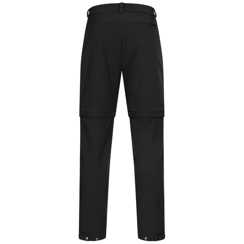 KIRKJUBØUR® Zip-Off Uomo 2-in-1 Pantalone Da Trekking Nero 7 KIRKJUBØUR® Zip-Off Uomo 2-in-1 Pantalone Da Trekking Nero - immagine 7