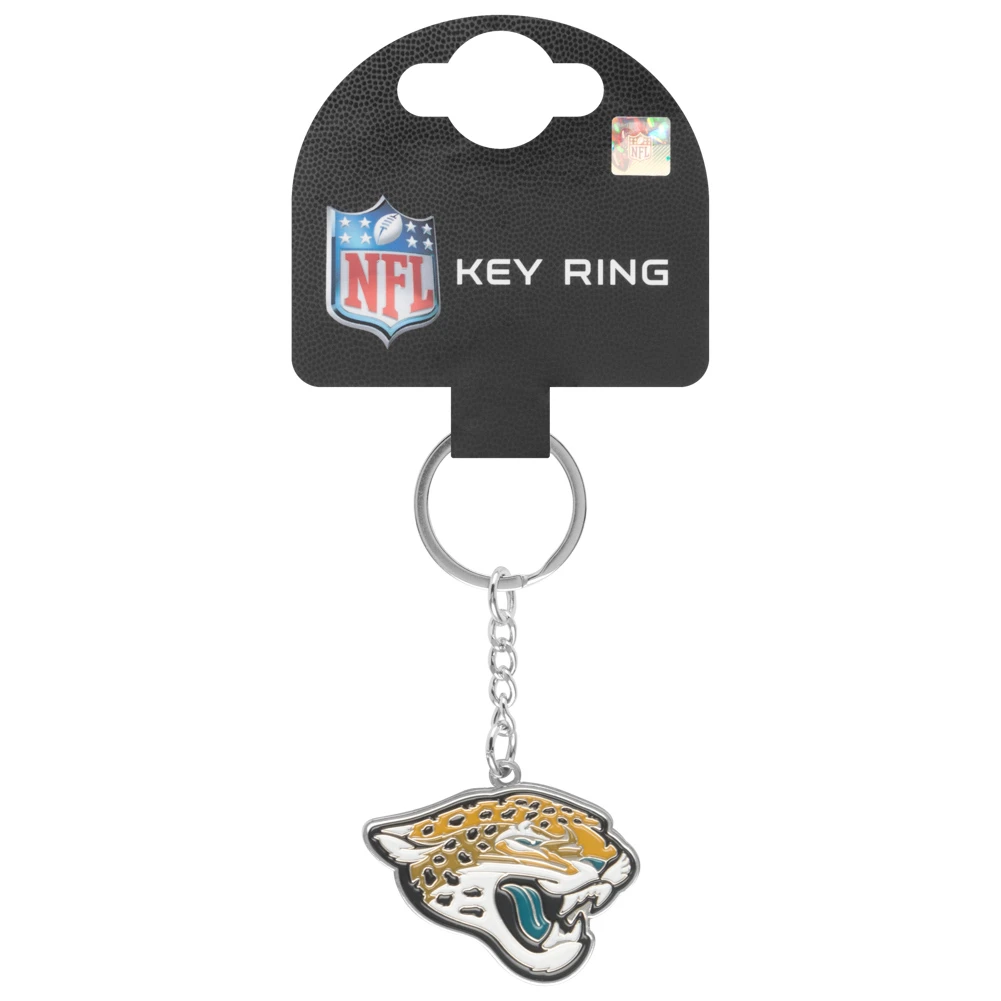 FOCO Jacksonville Jaguars NFL Portachiavi Con Stemma Del Club KYRNFCRSJJ 1 FOCO Jacksonville Jaguars NFL Portachiavi Con Stemma Del Club KYRNFCRSJJ