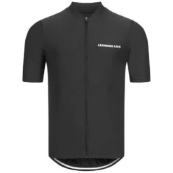 LEANDRO LIDO "Portofino" Uomo Maglia A Manica Corta Da Ciclismo Nero -Vendite ADIDAS LL 108 47ywebRLAkzH1s