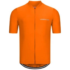 LEANDRO LIDO "Portofino" Uomo Maglia A Manica Corta Da Ciclismo Arancione -Vendite ADIDAS LL 111 4