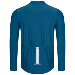 LEANDRO LIDO "Procida" Uomo Maglietta Da Ciclismo A Maniche Lunghe Blu -Vendite ADIDAS LL 113 6