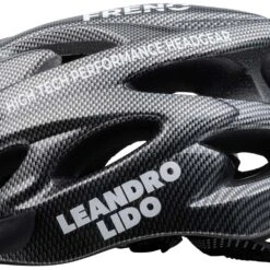 LEANDRO LIDO Freno Casco Bici Da Ciclismo High Tech Nero -Vendite ADIDAS LL 26 3