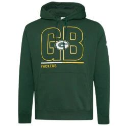 Green Bay Packers NFL Nike Club City Uomo Felpa Con Cappuccio NKDK-3EE-7T-0YR