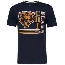 Chicago Bears NFL Nike Triblend Logo Uomo T-shirt NKO7-10DX-V7J-8P1