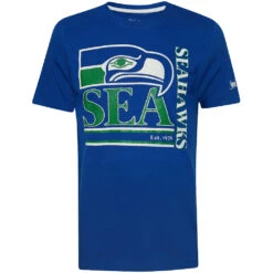 Seattle Seahawks NFL Nike Triblend Logo Uomo T-shirt NKO7-30K-V6Q-8P1