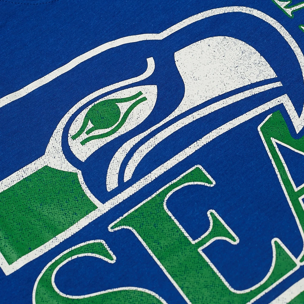 Seattle Seahawks NFL Nike Triblend Logo Uomo T-shirt NKO7-30K-V6Q-8P1 2 Seattle Seahawks NFL Nike Triblend Logo Uomo T-shirt NKO7-30K-V6Q-8P1 - immagine 2