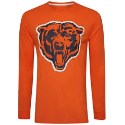 Chicago Bears NFL Nike Fashion Top Uomo Maglia A Maniche Lunghe NKOA-10DY-V7J-8NV