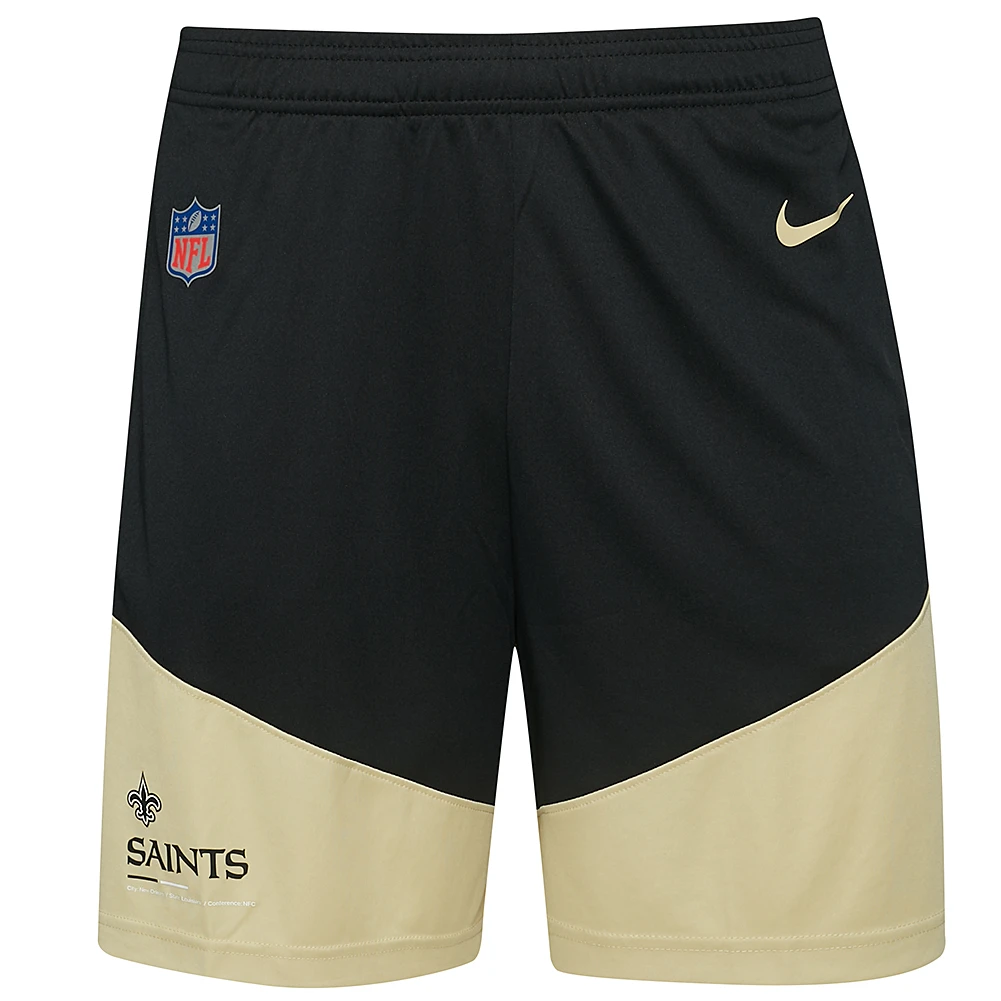 New Orleans Saints NFL Nike Dri-FIT Uomo Shorts NS14-10N2-7W-620 1 New Orleans Saints NFL Nike Dri-FIT Uomo Shorts NS14-10N2-7W-620