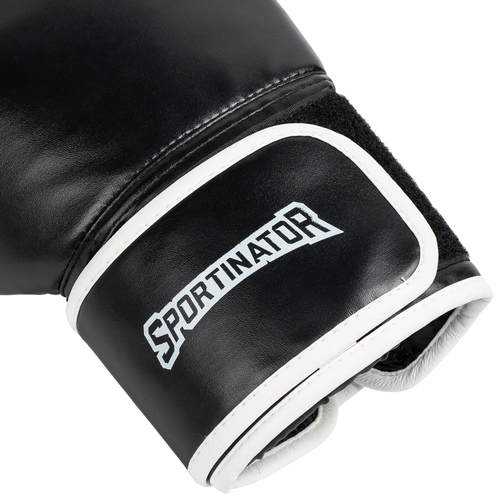 SPORTINATOR "Knockout" Guantoni Da Boxe 14 Once Neri 5 SPORTINATOR "Knockout" Guantoni Da Boxe 14 Once Neri - immagine 5