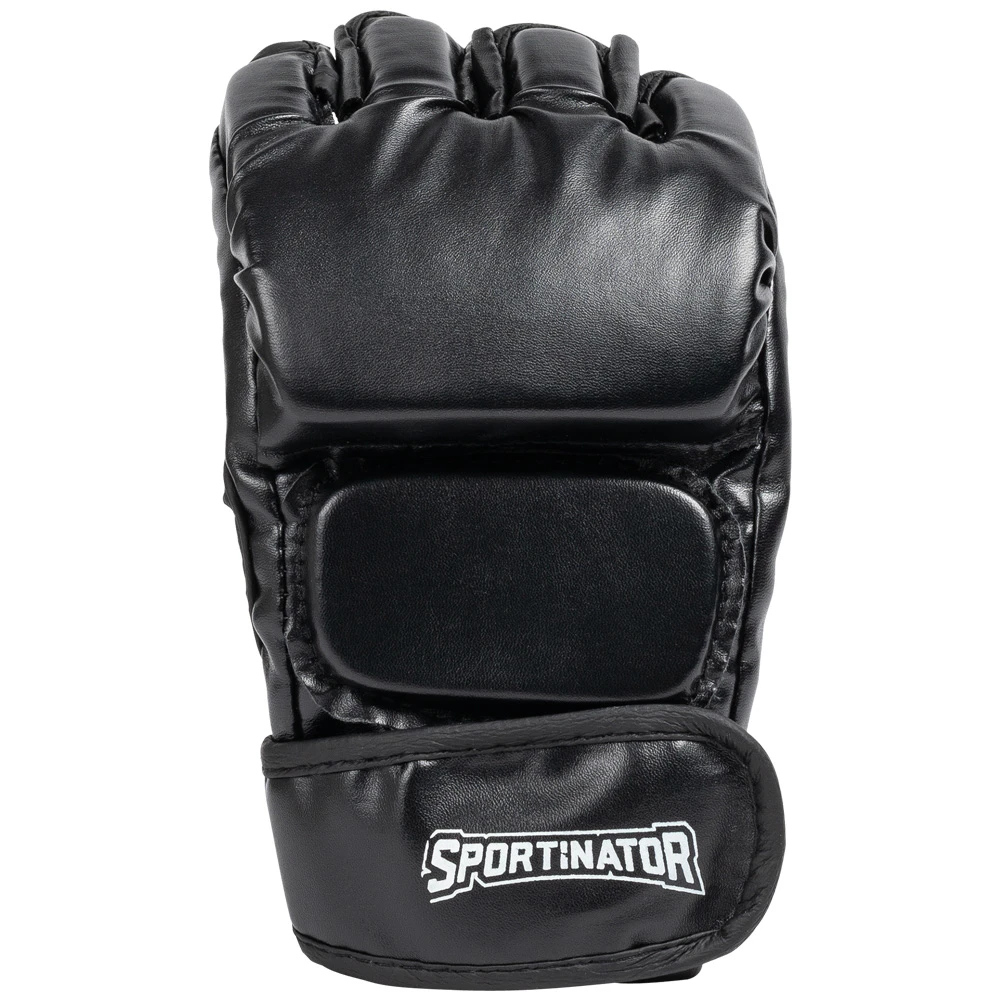 SPORTINATOR "Beast" Arti Marziali MMA Guanti Nero 2 SPORTINATOR "Beast" Arti Marziali MMA Guanti Nero - immagine 2