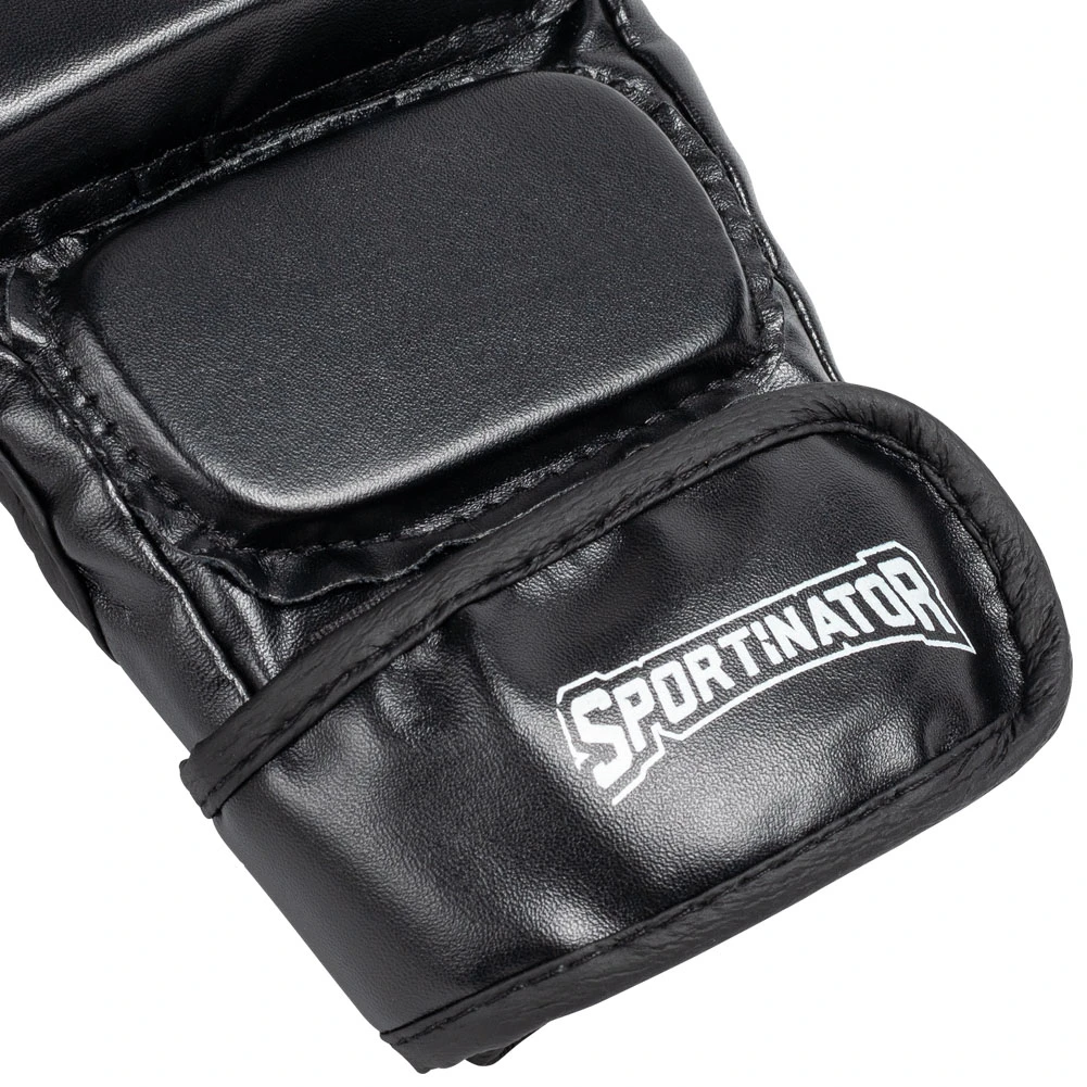 SPORTINATOR "Beast" Arti Marziali MMA Guanti Nero 5 SPORTINATOR "Beast" Arti Marziali MMA Guanti Nero - immagine 5